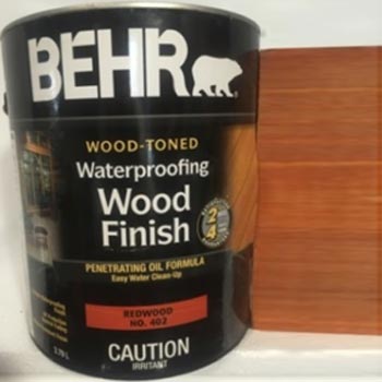 Acabado madera base aceite Behr polyrec